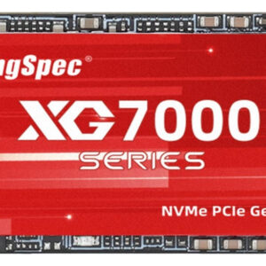 Kingspec Xg 7000 2242 2 Tb Nvme Pci 4.0 Gen4 Ssd Lectura 7200 Escritura 6400 Mb/s Xg7000-2 Tb 2242 Color Rojo