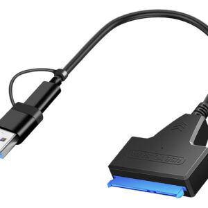 Adaptador Usb 3.0 Tipo C A Sata 2.5 Discos Rigidos Ssd