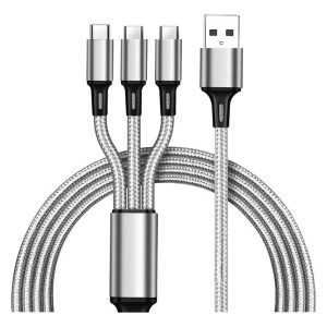 Cable Datos Usb A A Tipo C Micro Usb Lightning Otg Cargador