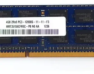 Memoria Ram 4gb 2rx8 Pc3-12800s Genérica Sodimm 1.5v